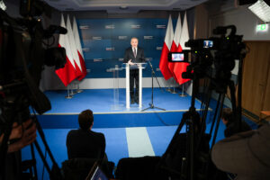 Transmisja konferencji Wicepremiera Henryka Kowalczyka / Fot. MRiRW