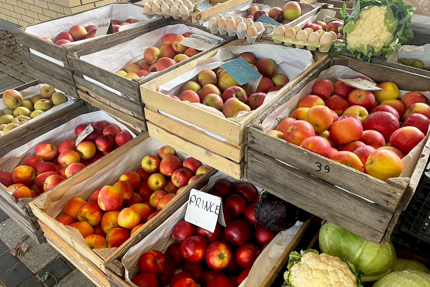 Ceny warzyw i owoców w Sandomierzu (16.11.2023)