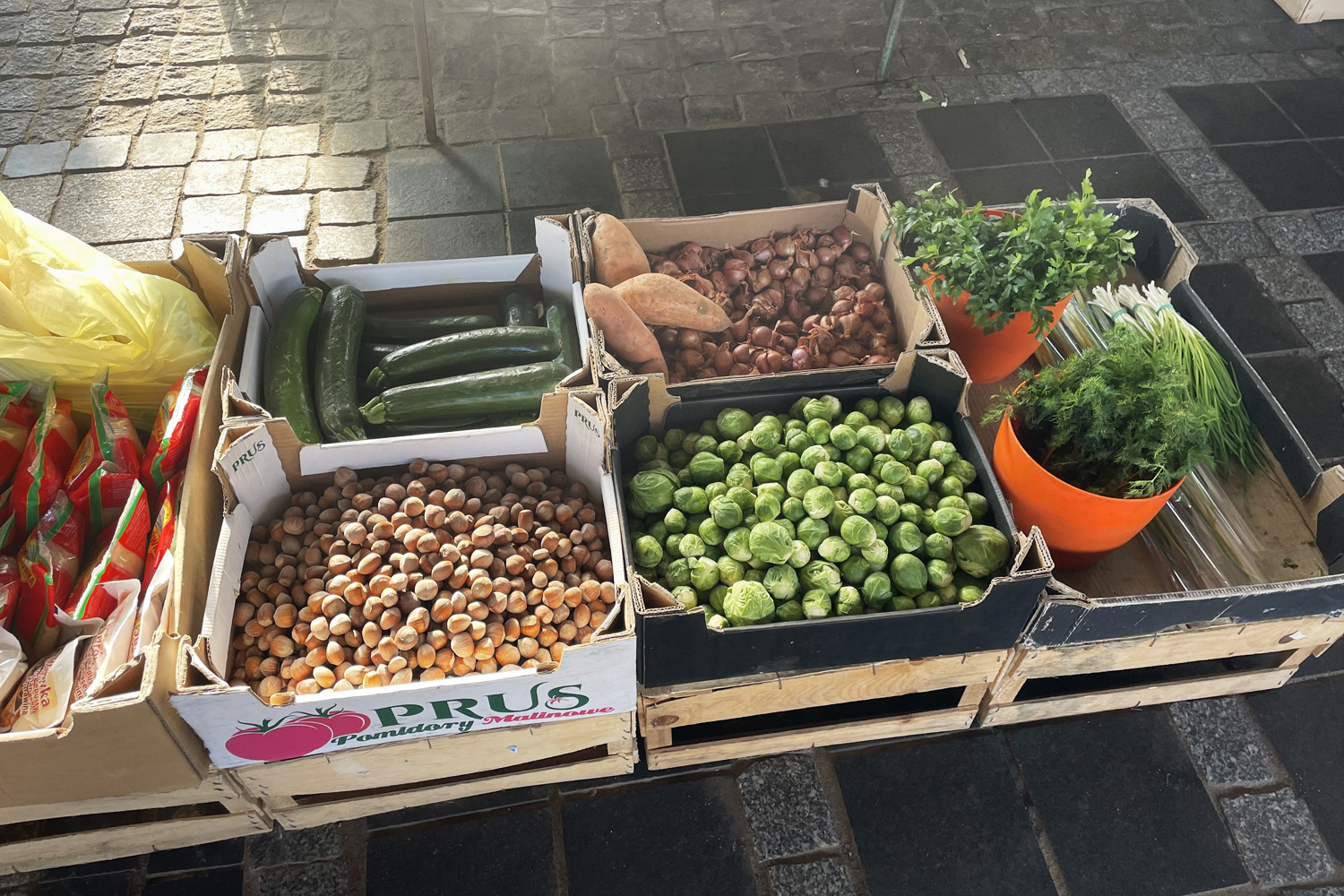 Ceny warzyw i owoców w Sandomierzu (25.01.2024)