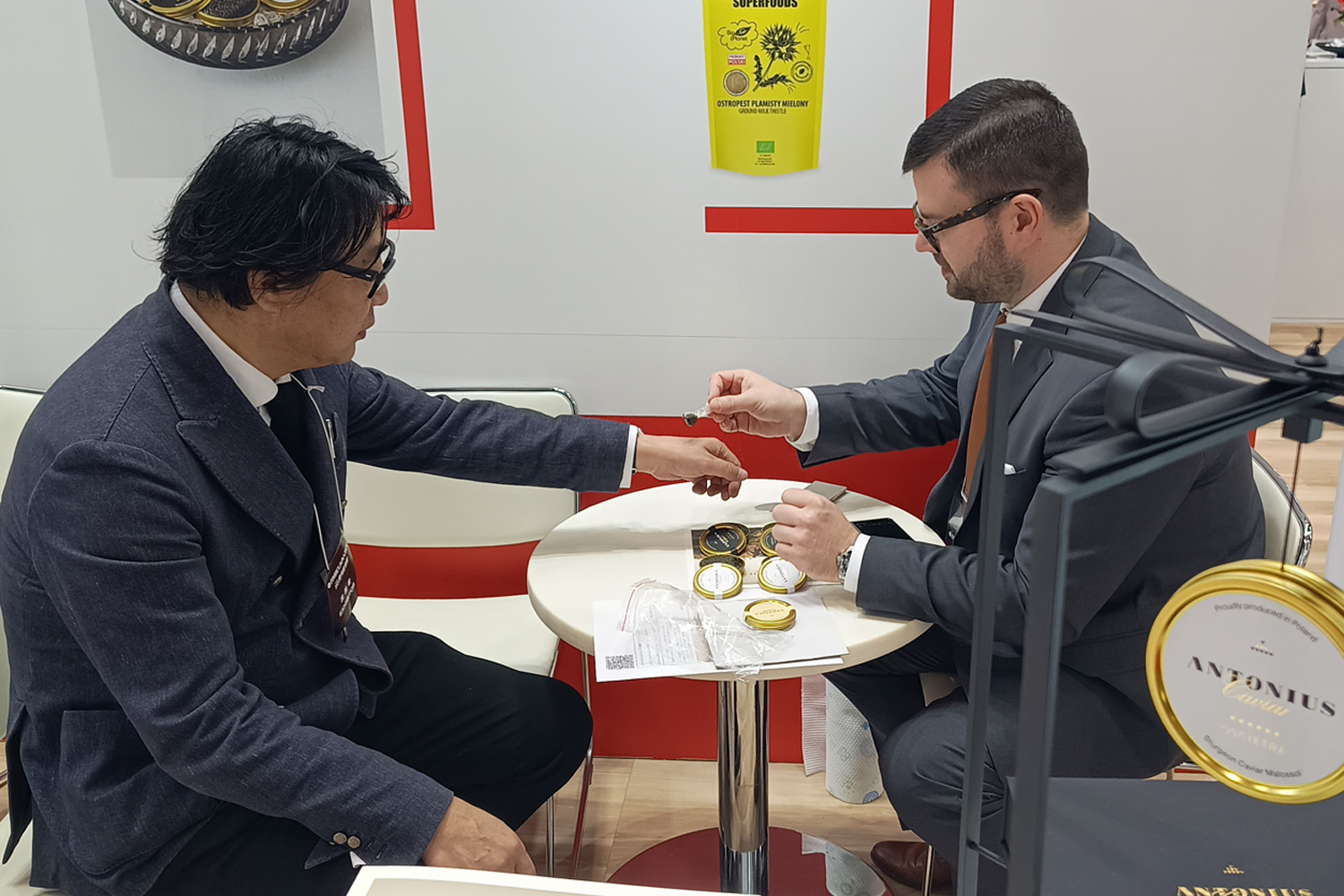 Polskie zioła, miody i kawior na targach Foodex Japan w Tokio