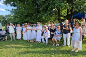 29.06.2024 Końskie. V Przegląd Dorobku Artystycznego i Kulinarnego Kół Gospodyń Wiejskich pod tytułem „Tradycja Kołem Gospodyń się toczy” / Fot. Marzena Smoręda - Radio Kielce