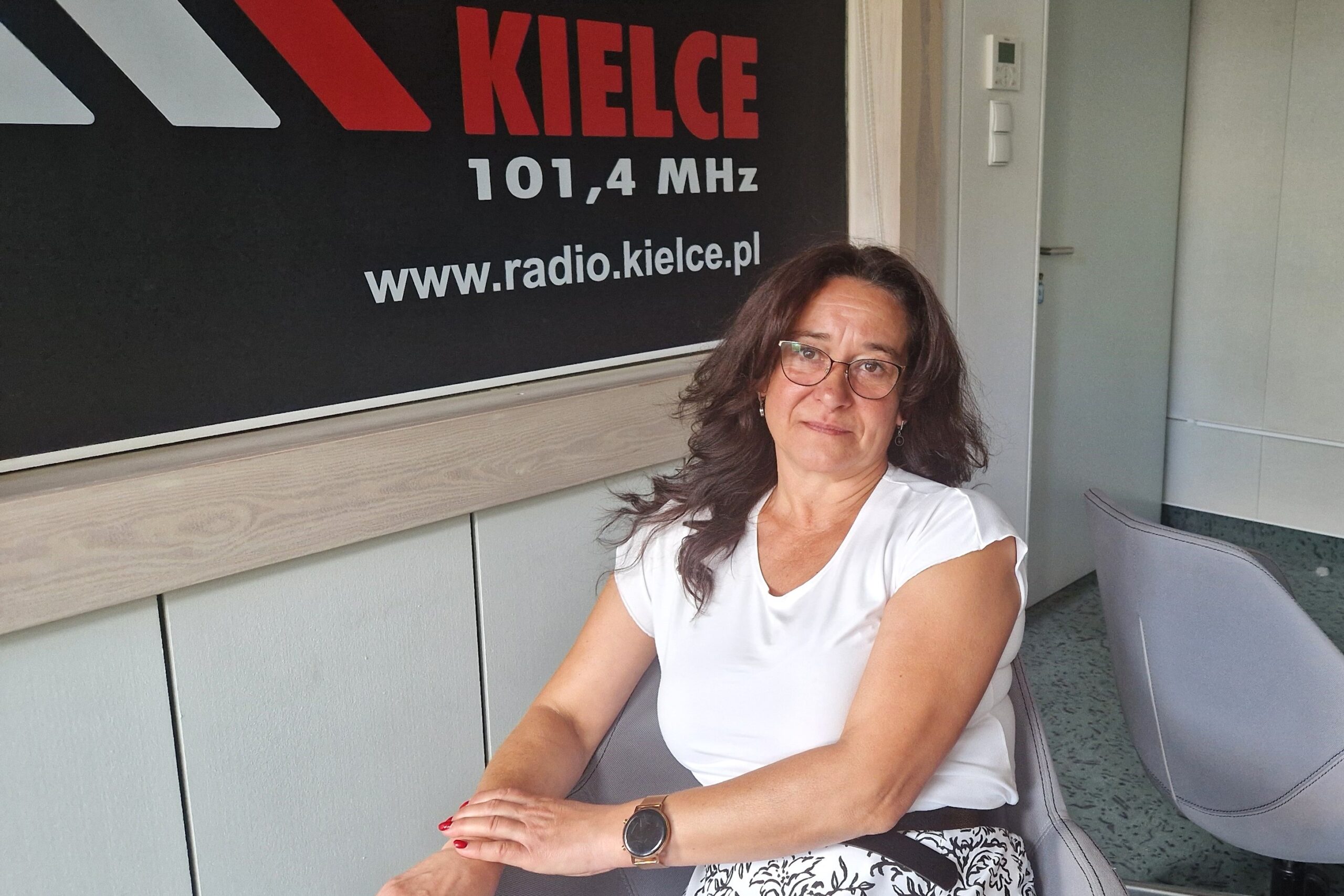 Ewa Kotarska, dyrektor Centralnego Ośrodka Badania Odmian Roślin Uprawnych Stacji Doświadczalnej Oceny Odmian w Słupi / Fot. Marzena Smoręda - Radio Kielce