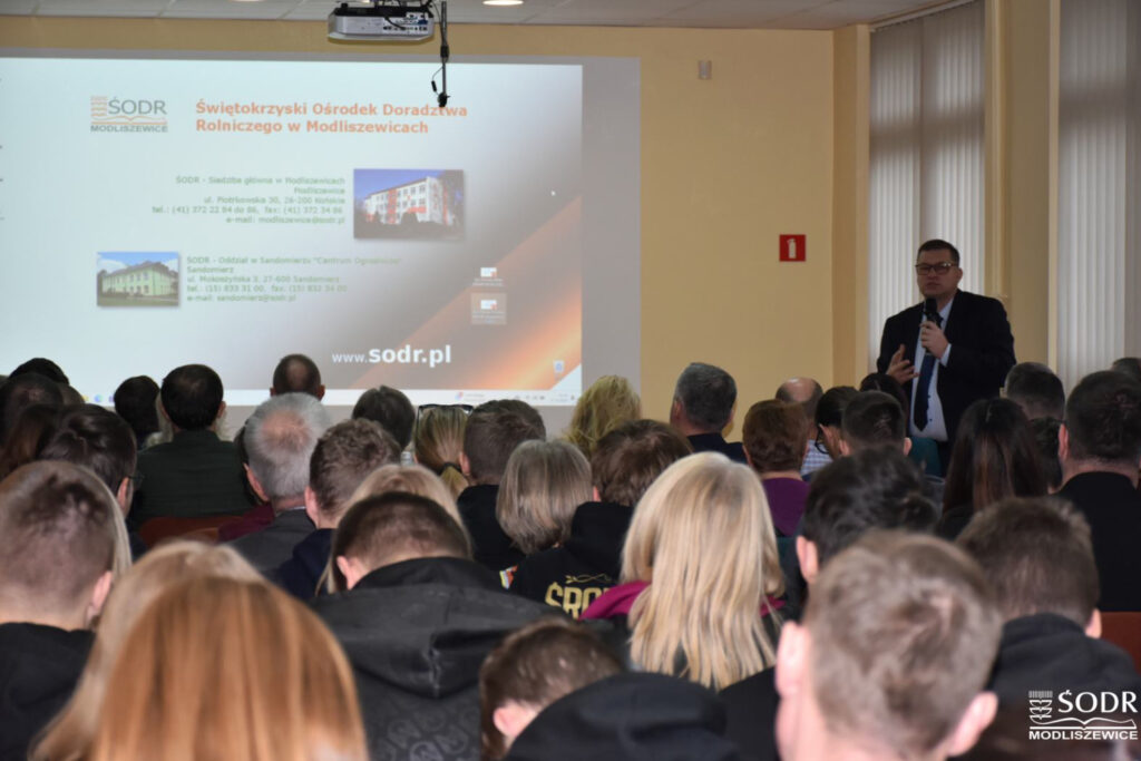 Konferencja w Świętokrzyskim Ośrodku Doradztwa Rolniczego w Modliszewicach / Fot. ŚODR