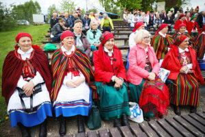 04.05.2025. Ciekoty, Szklany Dom. Eliminacje do 49. Buskich Spotkań z Folklorem. / Fot. Wiktor Taszłow - Radio Kielce