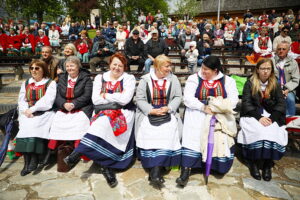04.05.2025. Ciekoty, Szklany Dom. Eliminacje do 49. Buskich Spotkań z Folklorem. / Fot. Wiktor Taszłow - Radio Kielce