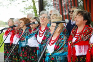 04.05.2025. Ciekoty, Szklany Dom. Eliminacje do 49. Buskich Spotkań z Folklorem. / Fot. Wiktor Taszłow - Radio Kielce
