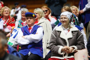 04.05.2025. Ciekoty, Szklany Dom. Eliminacje do 49. Buskich Spotkań z Folklorem. / Fot. Wiktor Taszłow - Radio Kielce