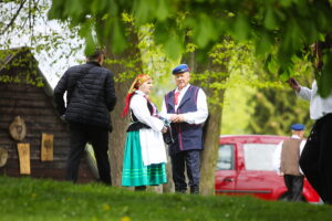 04.05.2025. Ciekoty, Szklany Dom. Eliminacje do 49. Buskich Spotkań z Folklorem. / Fot. Wiktor Taszłow - Radio Kielce