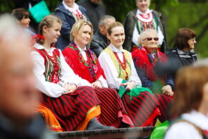 04.05.2025. Ciekoty, Szklany Dom. Eliminacje do 49. Buskich Spotkań z Folklorem. / Fot. Wiktor Taszłow - Radio Kielce