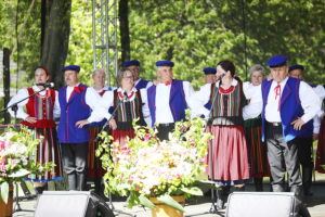 04.05.2025. Ciekoty, Szklany Dom. Eliminacje do 49. Buskich Spotkań z Folklorem. / Fot. Wiktor Taszłow - Radio Kielce