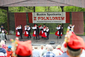 04.05.2025. Ciekoty, Szklany Dom. Eliminacje do 49. Buskich Spotkań z Folklorem. / Fot. Wiktor Taszłow - Radio Kielce